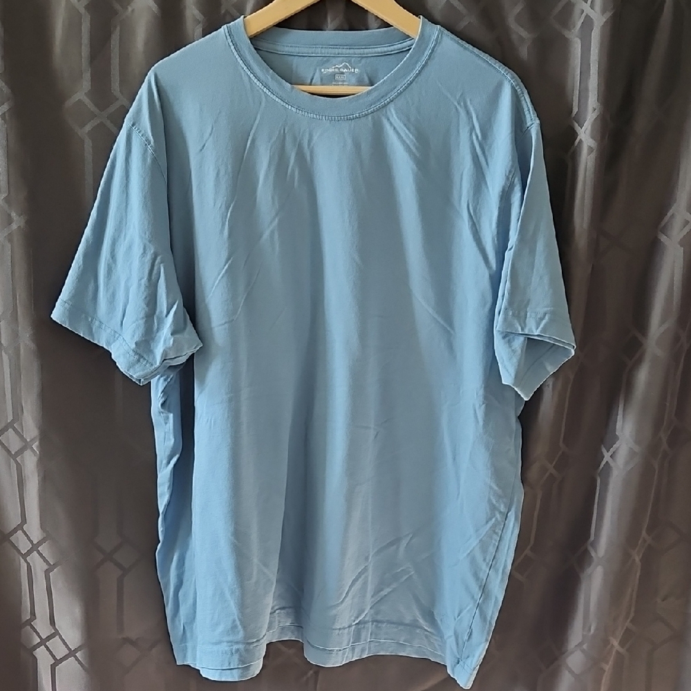 Eddie Bauer Sky Blue Short Sleeve Tee Size 3XL